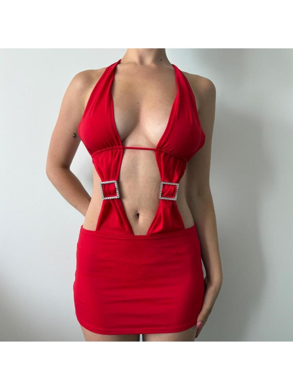 Women's Red Dress